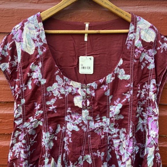 NWT Free People Sully Babydoll Dress Women's Size M - Picture 9 of 15